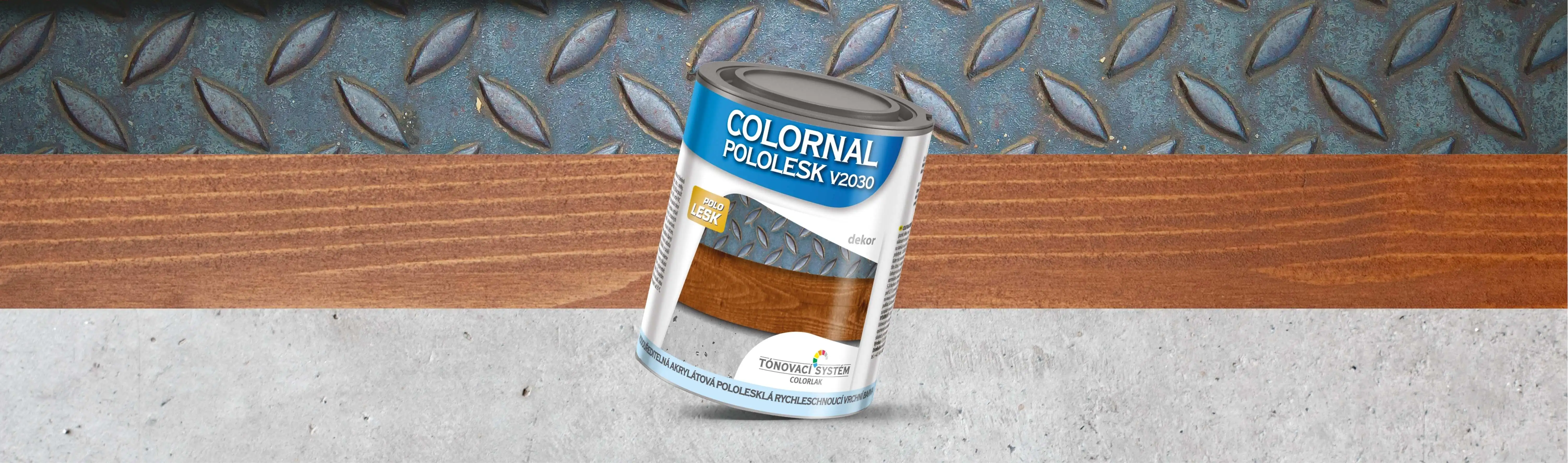 COLORNAL lze t&oacute;novat v syst&eacute;mu DEKOR nově i v POLOLESKU