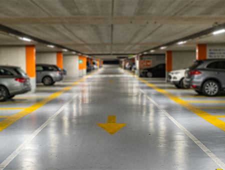 Nátěry a značení betonových podlah a ploch.