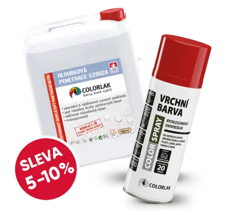 Akce pro B2B - Penetrace a Colorspray Sleva 10%