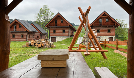 Rekreačn&iacute; chaty NOVA při Pienin&aacute;ch, Spi&scaron;sk&aacute; Star&aacute; Ves, Slovensko