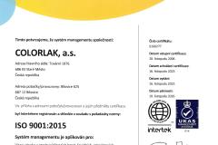 ISO-9001-2015-COLORLAK-2023-CZ-1